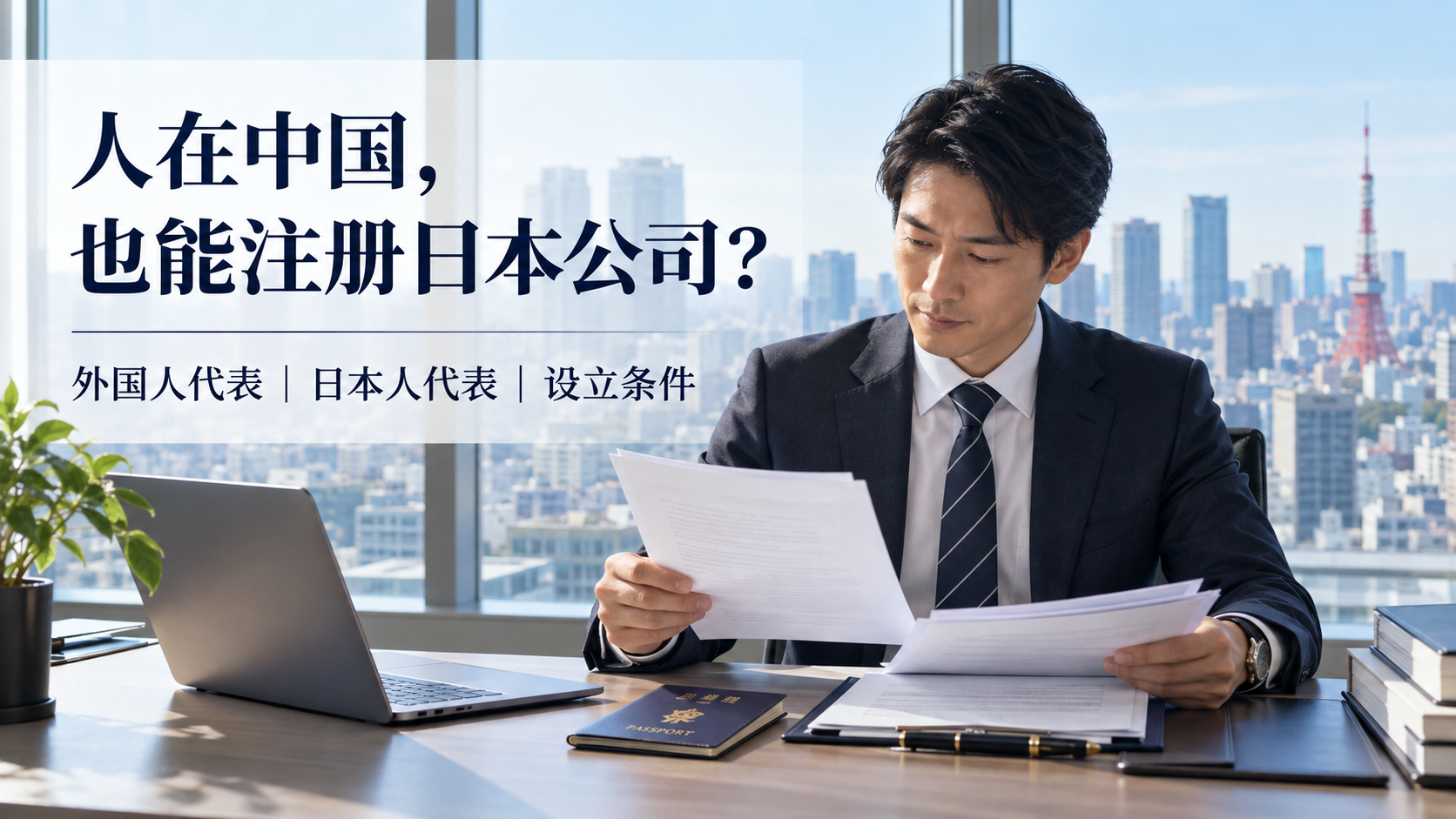 人在中国，可以直接成立日本公司吗？一定要找日本人当代表吗？